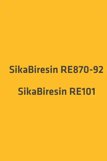 SikaBiresin RE870-92 SikaBiresin RE101