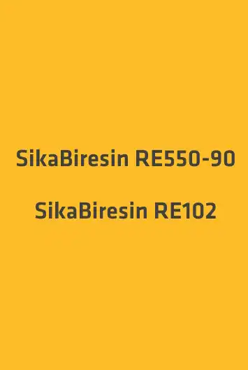 SikaBiresin RE550-90 SikaBiresin RE102