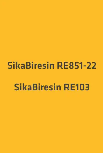 SikaBiresin RE851-22 SikaBiresin RE103