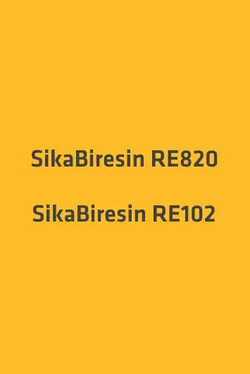 SikaBiresin RE820  SikaBiresin RE102