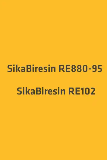 SikaBiresin RE880-95 SikaBiresin RE102