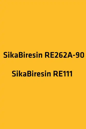 SikaBiresin RE262A-90 SikaBiresin RE111