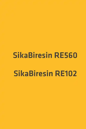 SikaBiresin RE560  SikaBiresin RE102
