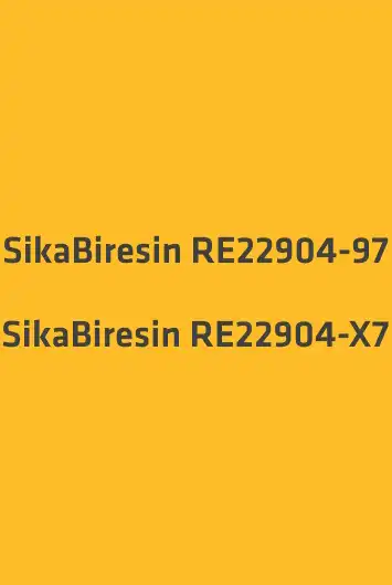 SikaBiresin RE22904-97  SikaBiresin RE22904-X7