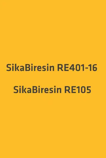 SikaBiresin RE401-16-Sikabiresin RE105