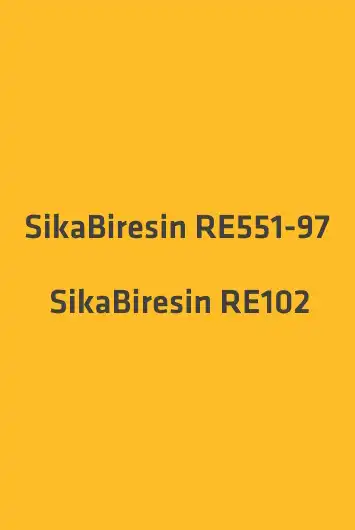 SikaBiresin RE551-97 SikaBiresin RE102