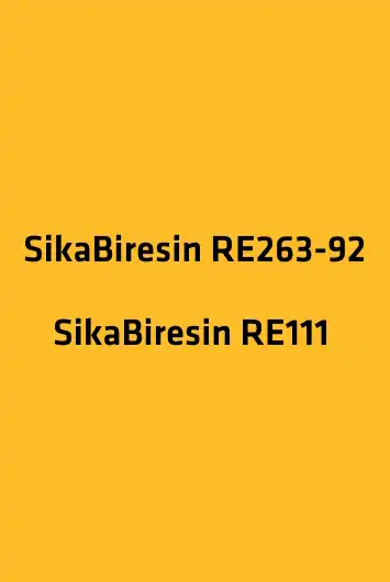 SikaBiresin RE263-92 SikaBiresin RE111