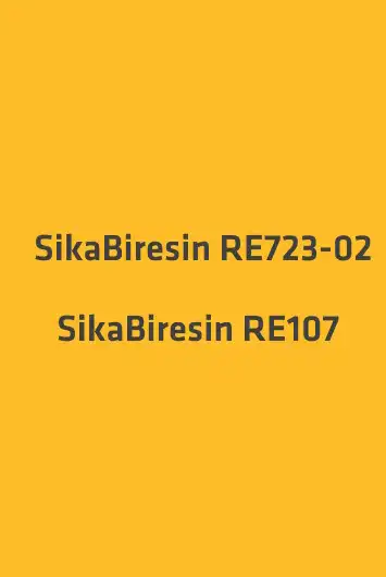 SikaBiresin RE723-02  SikaBiresin RE107