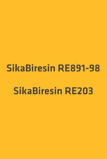 SikaBiresin RE891-98 SikaBiresin RE203