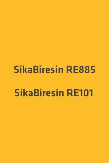 SikaBiresin RE885  SikaBiresin RE101